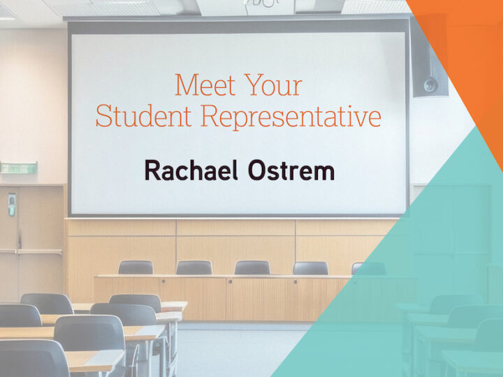 Getting to Know Your Student Rep: Rachael Ostrem, the Farm Girl with Big Dreams