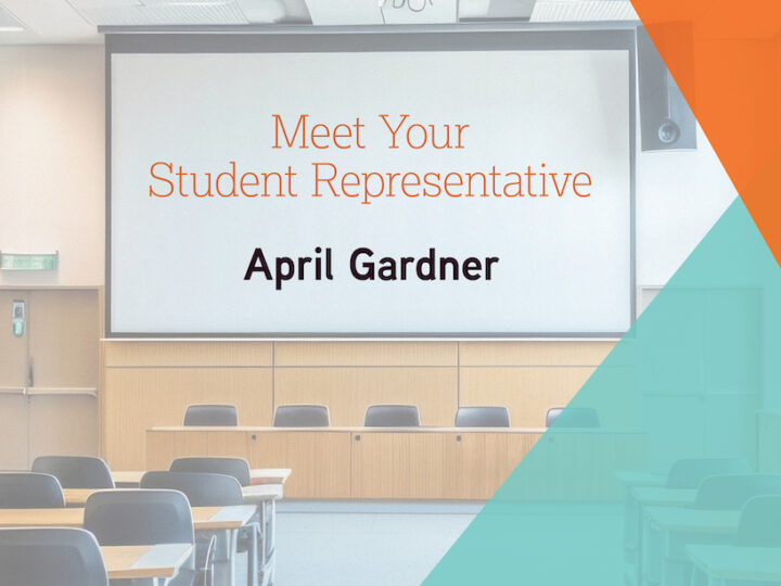 Getting to Know Your Student Rep: April Gardner, the Dual Degree Veterinary Student with a Passion for the Human-Animal Bond